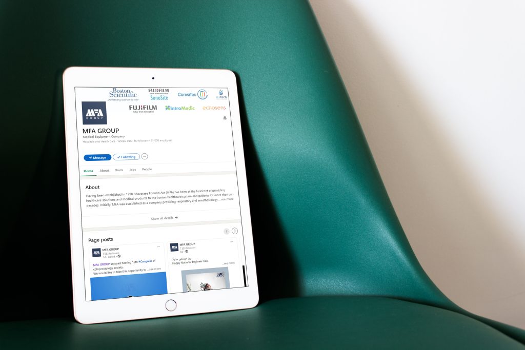 mfa linkedin mockup