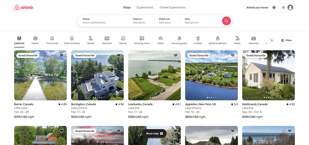 Airbnb-Site-Zimex-Apex