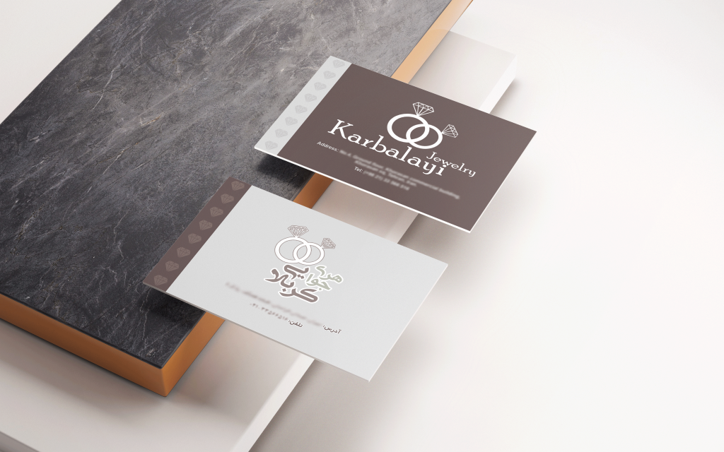 Karbalayi Jewelry business card design by zimex apex
