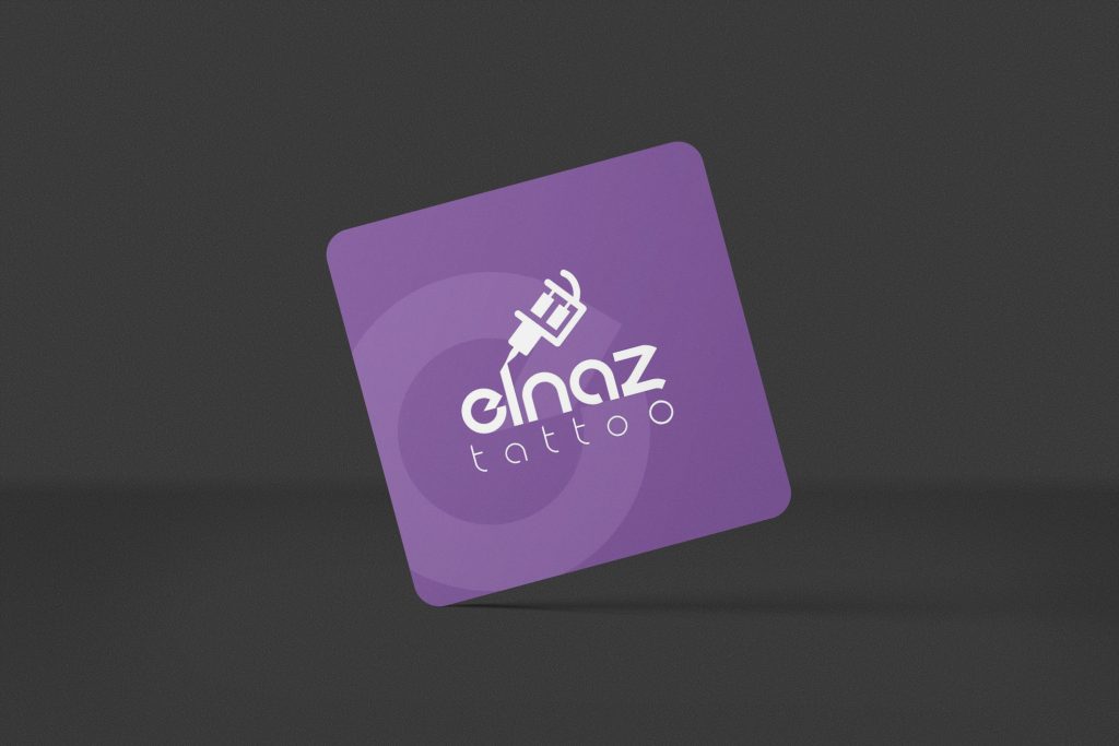 elnaz tattoo artist business card design by zimex apex