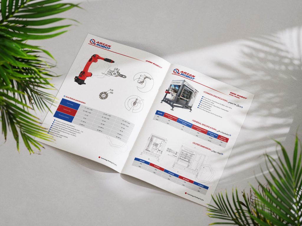 arian robot catalogue background design by zimex apex