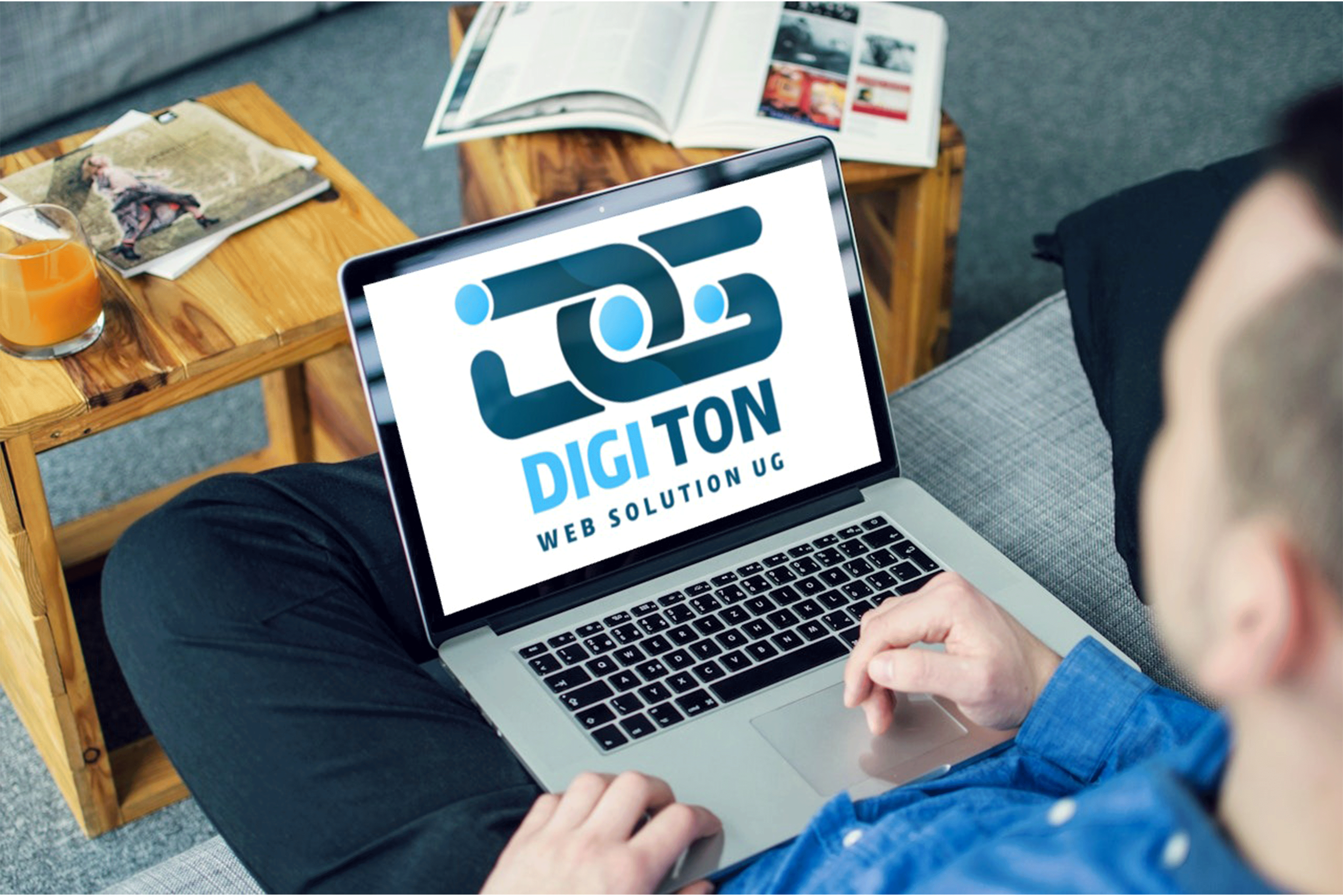 digiton logo banner design by zimex apex