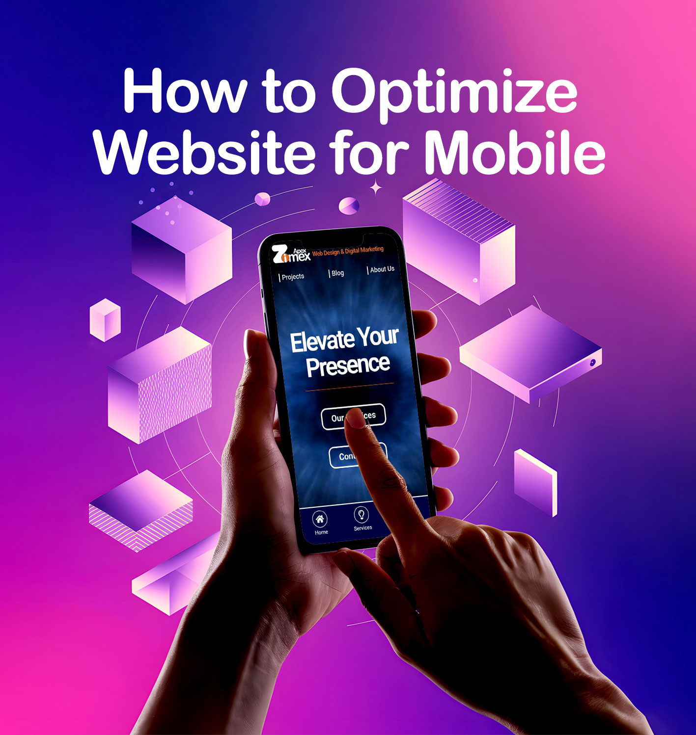 How to Optimize Website for Mobile | Zimex Apex 🟠